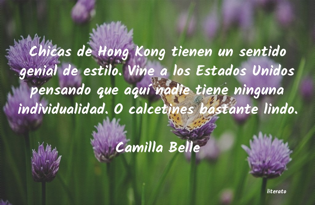 frases de Camilla Belle