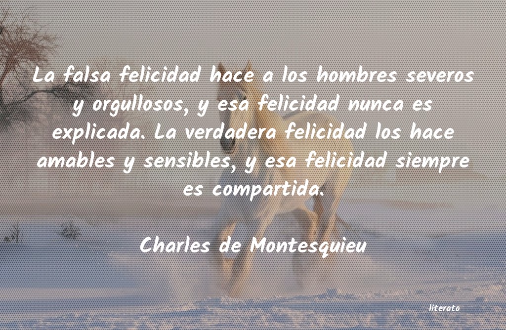 frases de Charles de Montesquieu