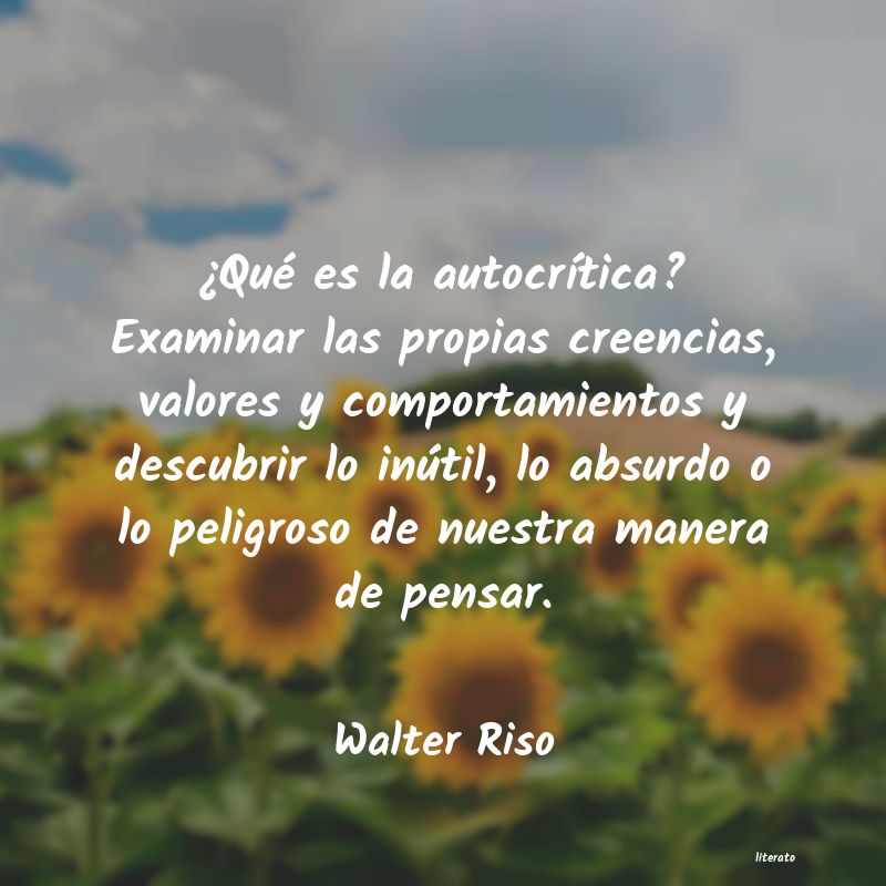 frases de Walter Riso