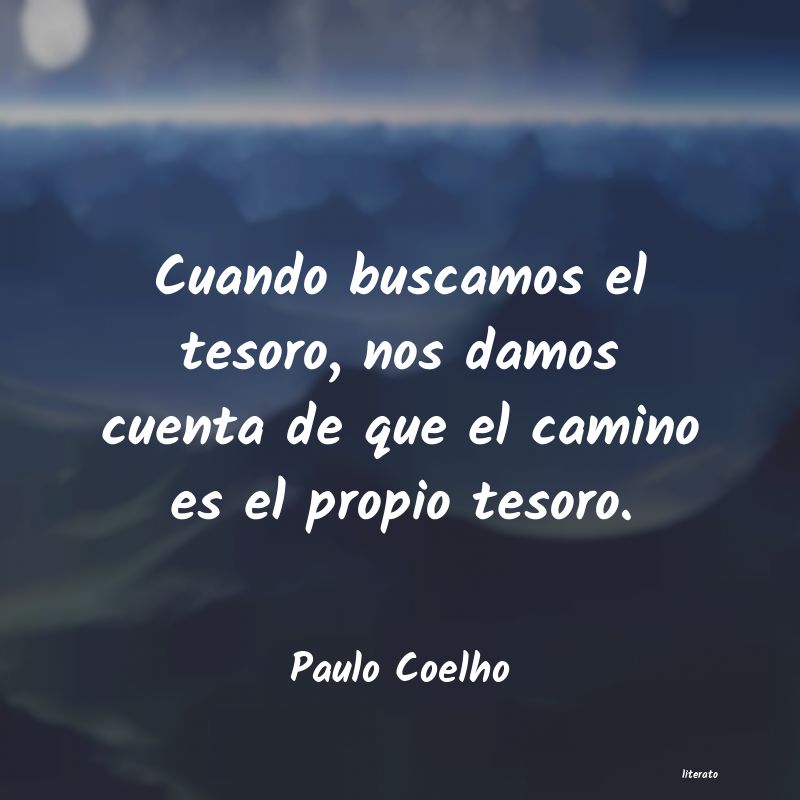 frases paulo coelho tesoro