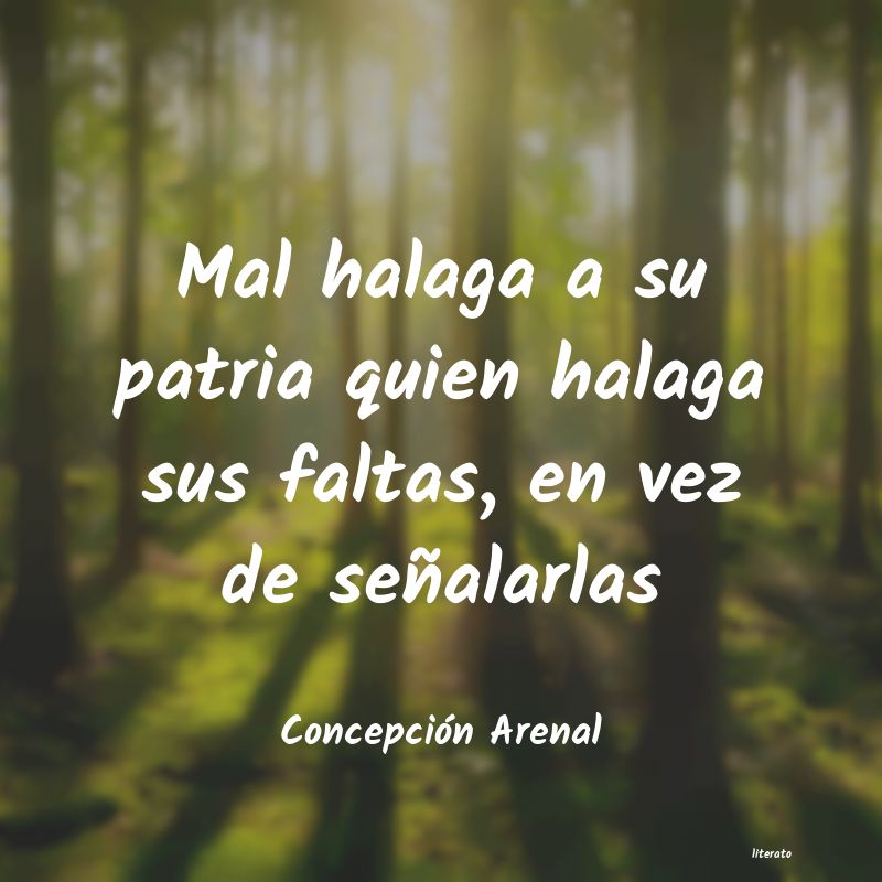 Frases de Concepción Arenal