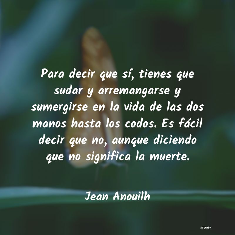 Frases de Jean Anouilh