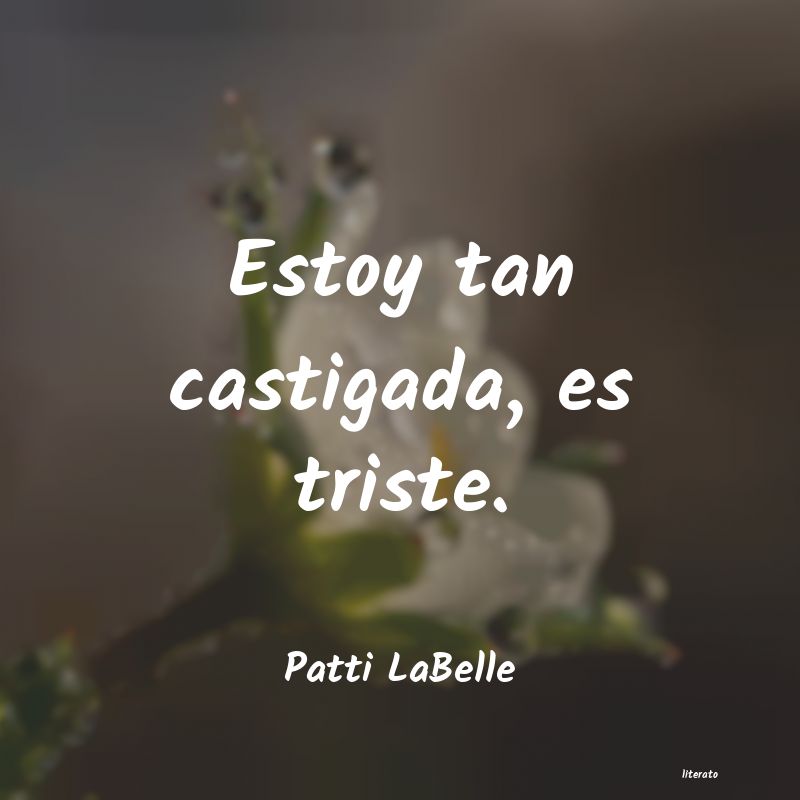 frases de Patti LaBelle