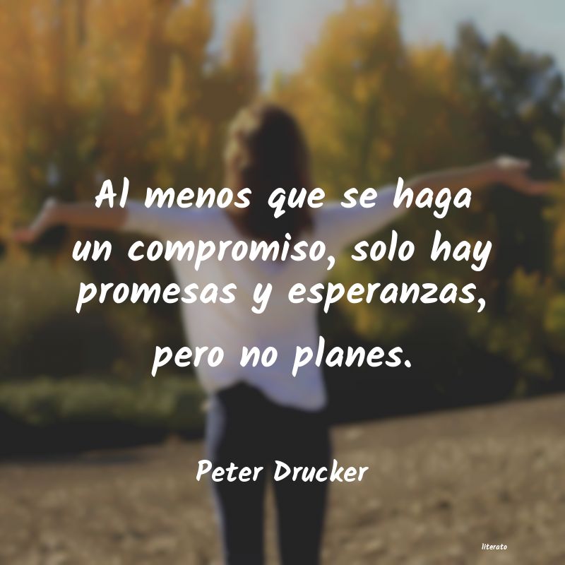 Frases de Peter Drucker