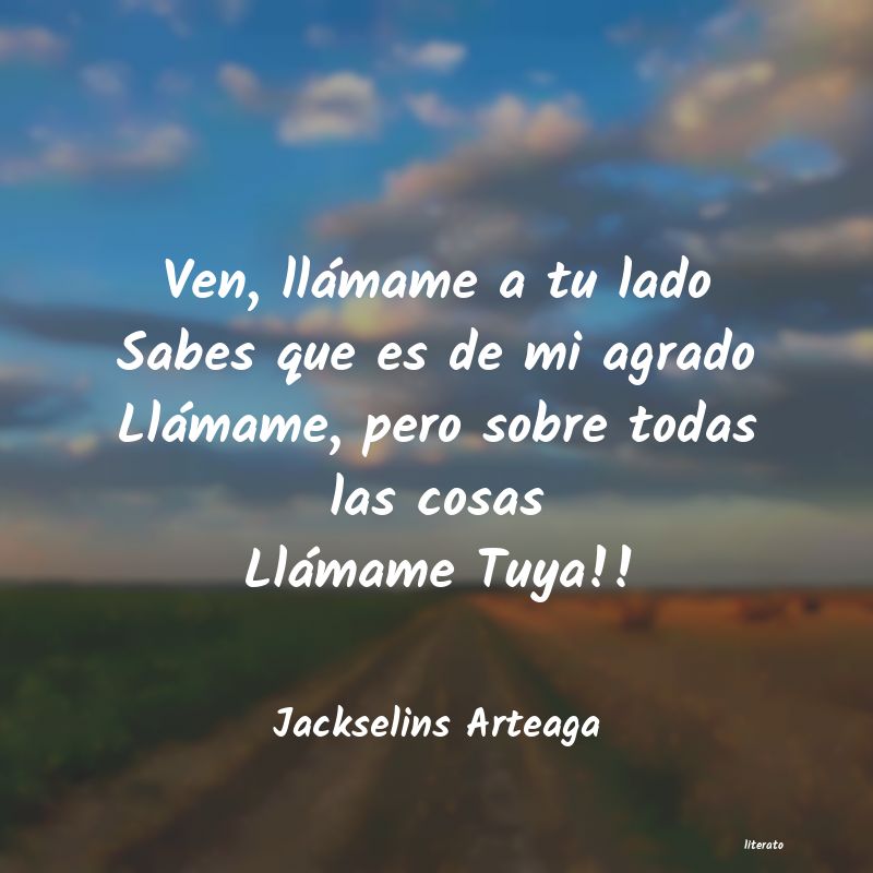 frases de Jackselins Arteaga