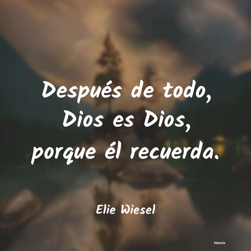 Frases de Elie Wiesel