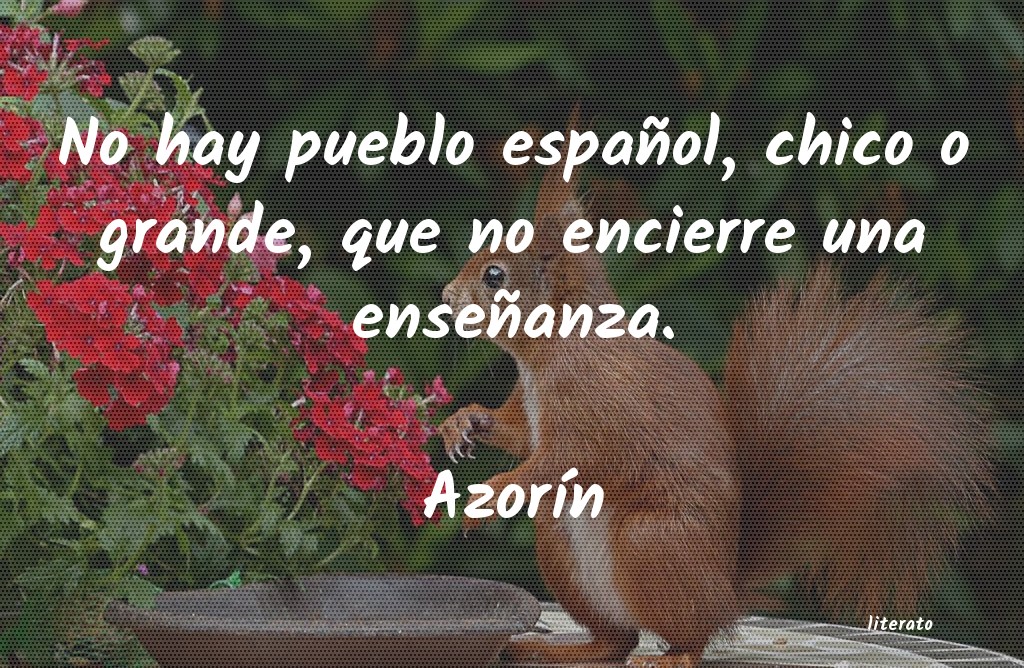 Frases de Azorín