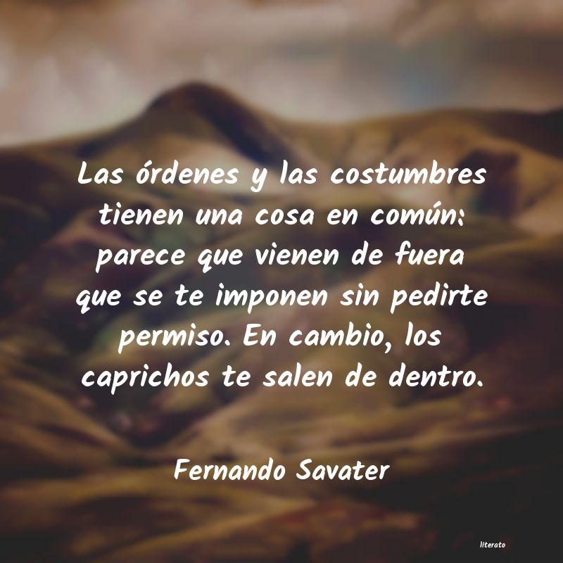 Frases de Fernando Savater