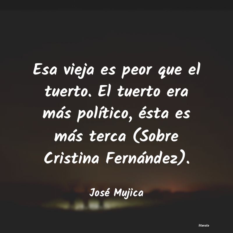 frases de José Mujica
