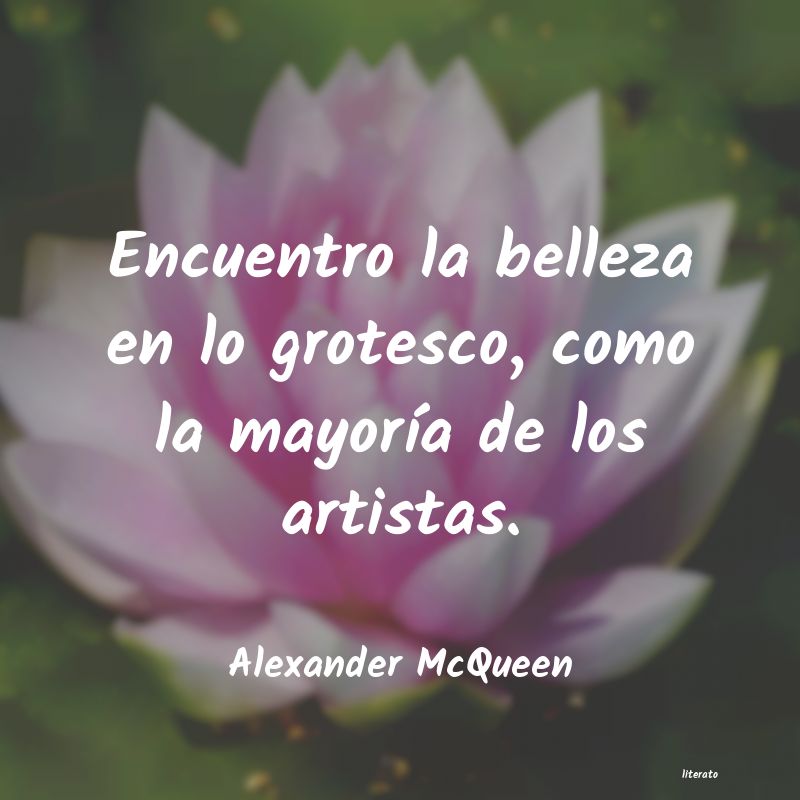 Frases de Alexander McQueen