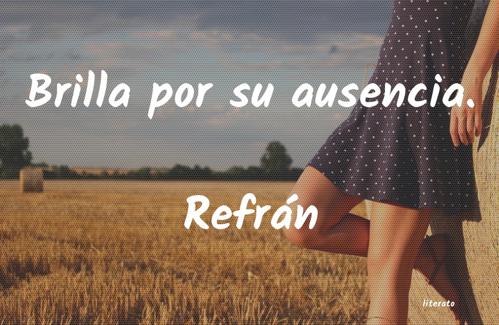 Frases de Refrán