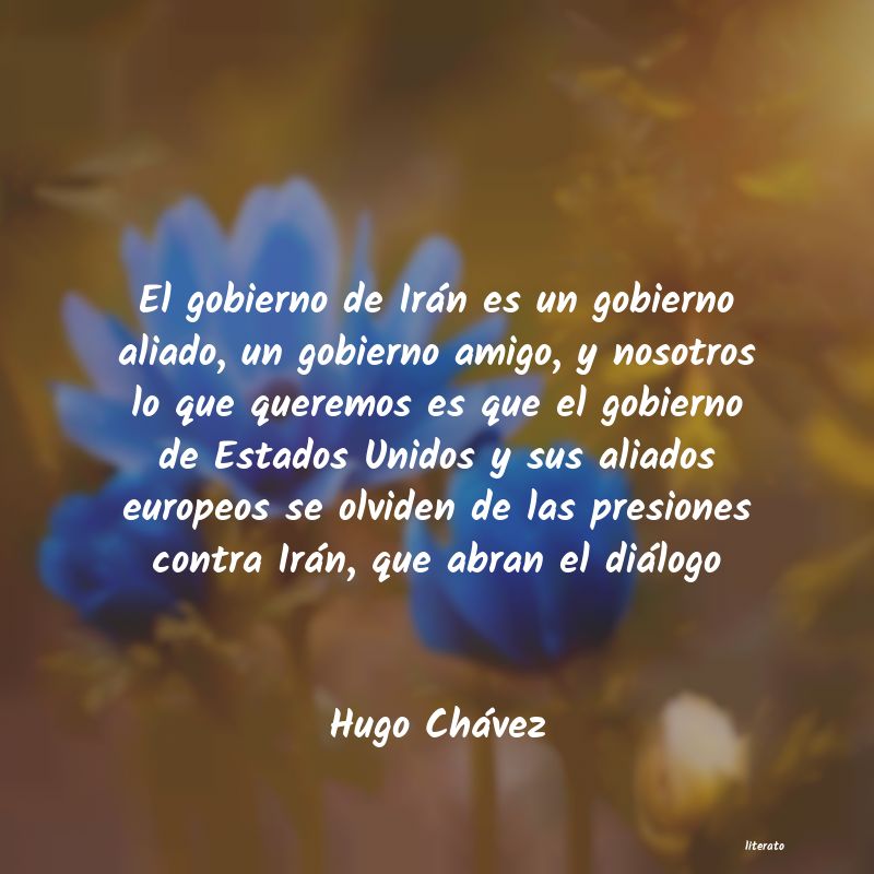 Frases de Hugo Chávez