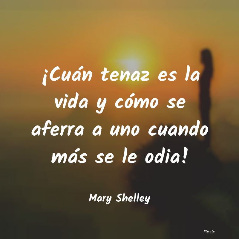 frases de Mary Shelley