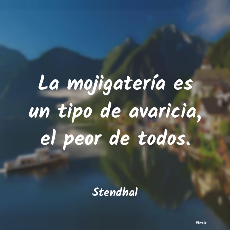 Frases de Stendhal