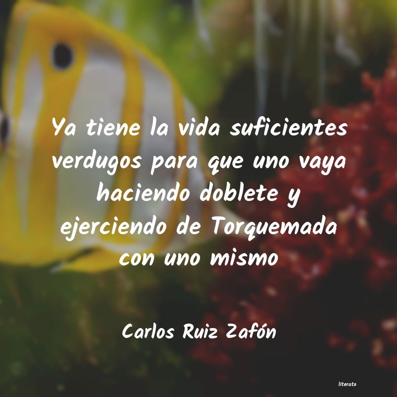 Frases de Carlos Ruiz Zafón