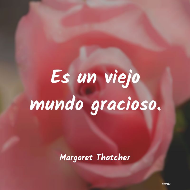 frases de Margaret Thatcher