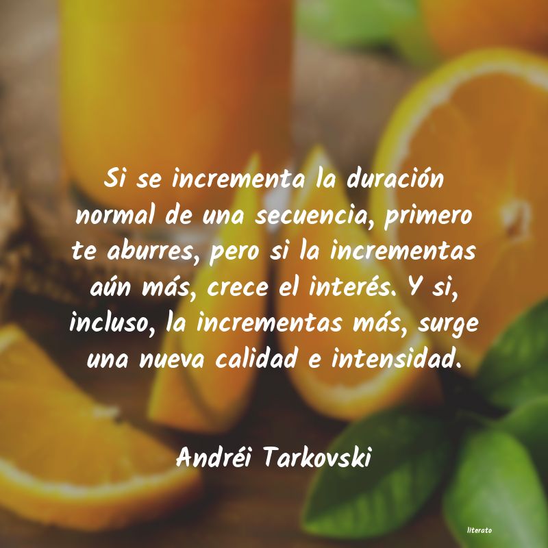 Frases de Andréi Tarkovski