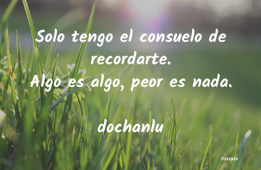 Frases de dochanlu