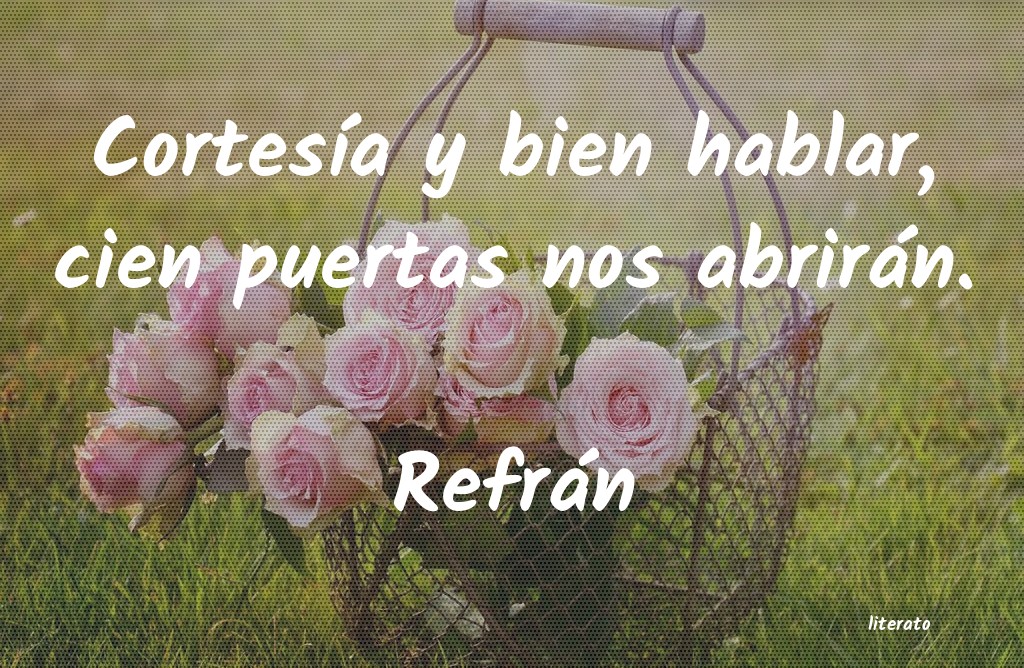 frases de Refrán
