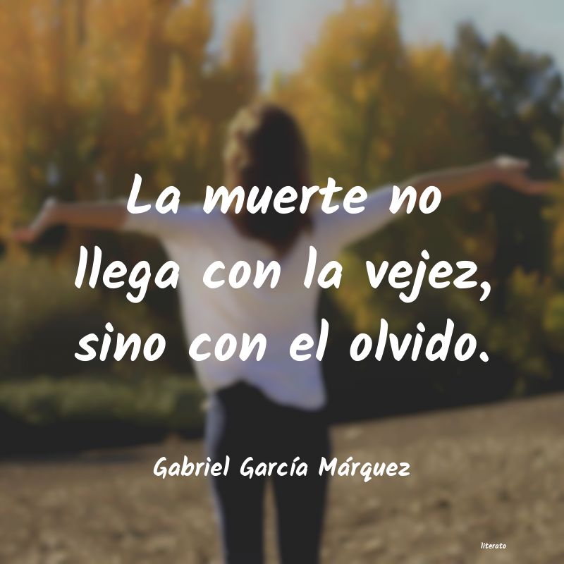 Frases de Gabriel García Márquez