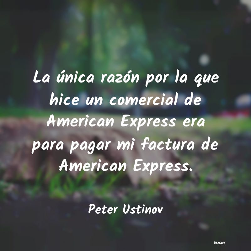 frases de Peter Ustinov