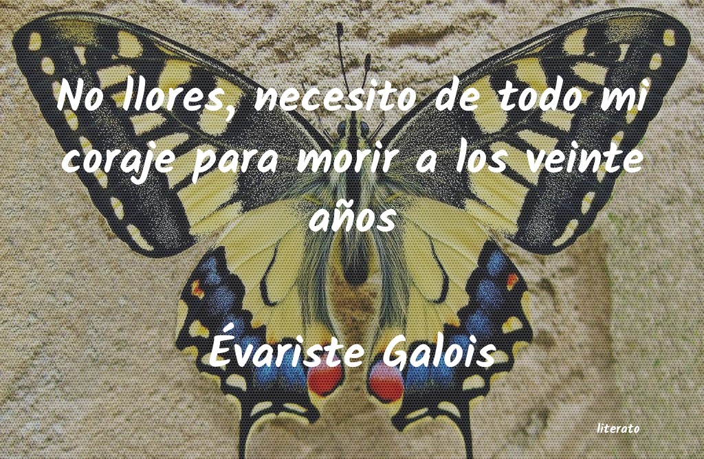 frases de Ãvariste Galois
