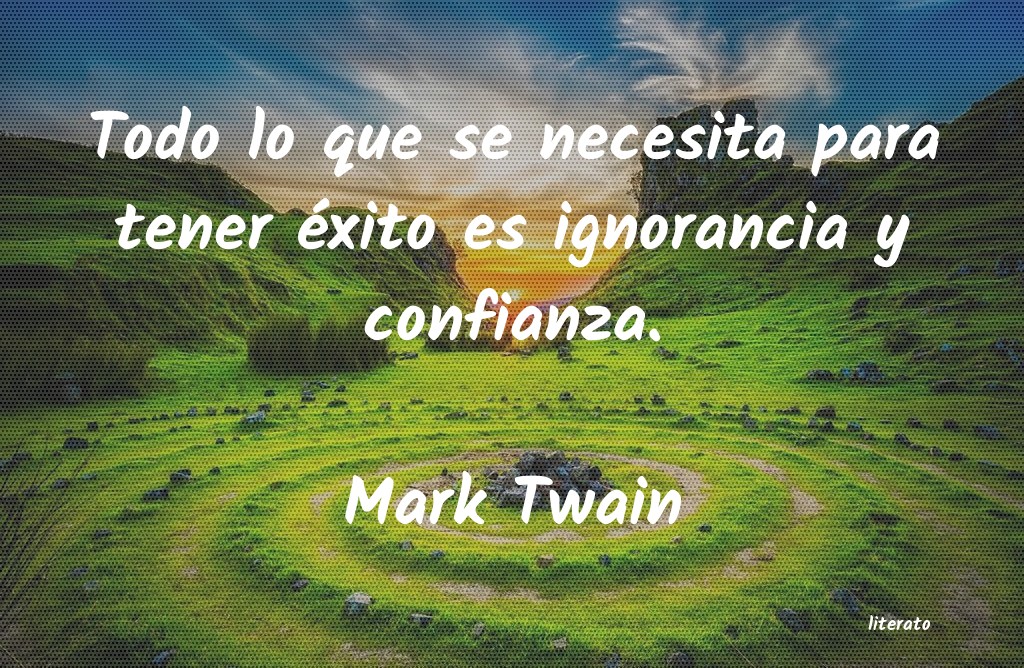 frases de Mark Twain