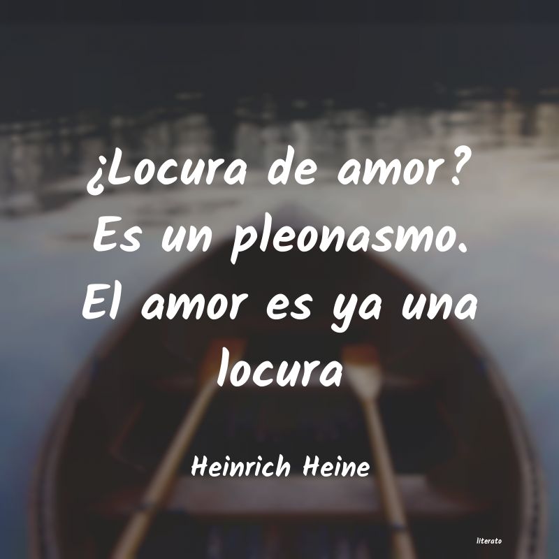 Frases de Heinrich Heine