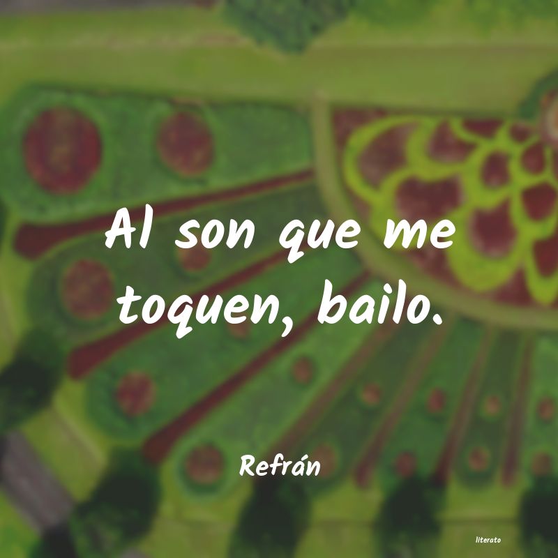 Frases de Refrán