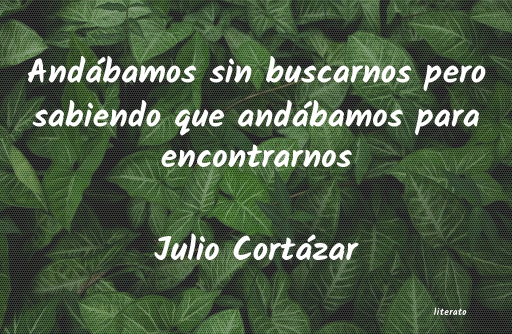 frases de Julio Cortázar
