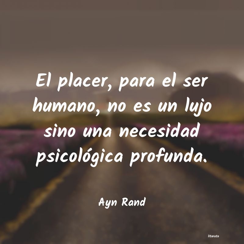 frases de Ayn Rand