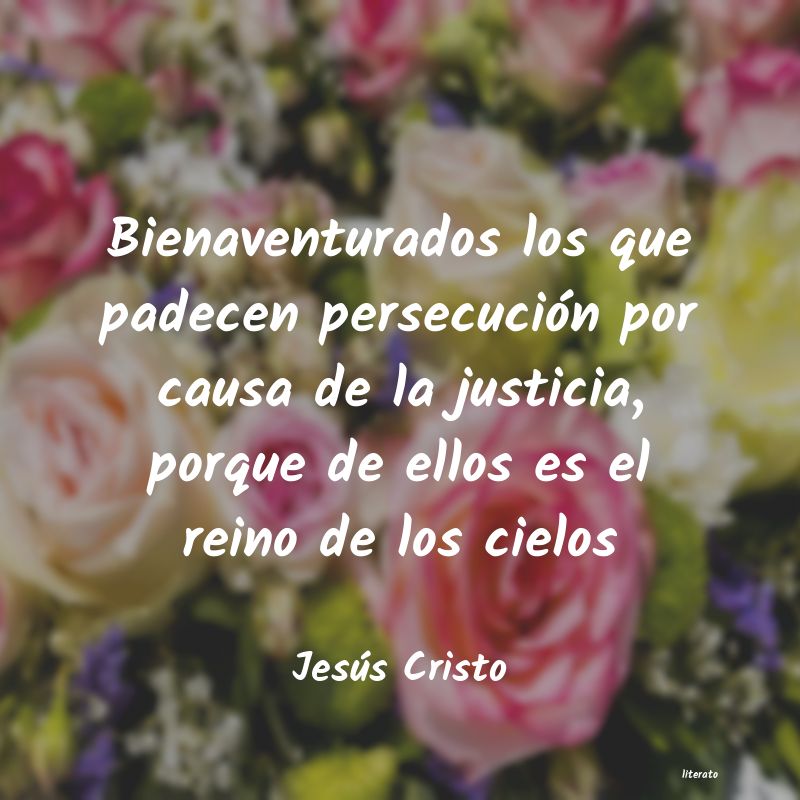 Frases de Jesús Cristo