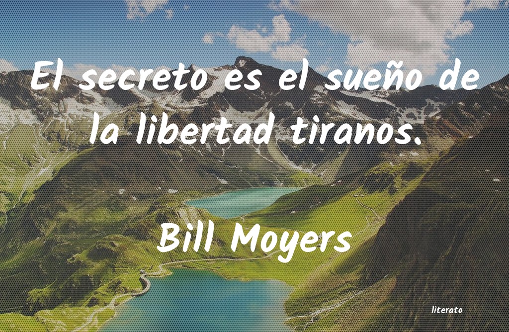 frases de Bill Moyers