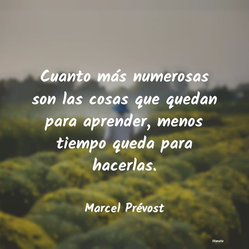 Frases de Marcel Prévost