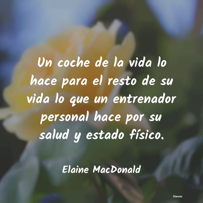 frases de Elaine MacDonald