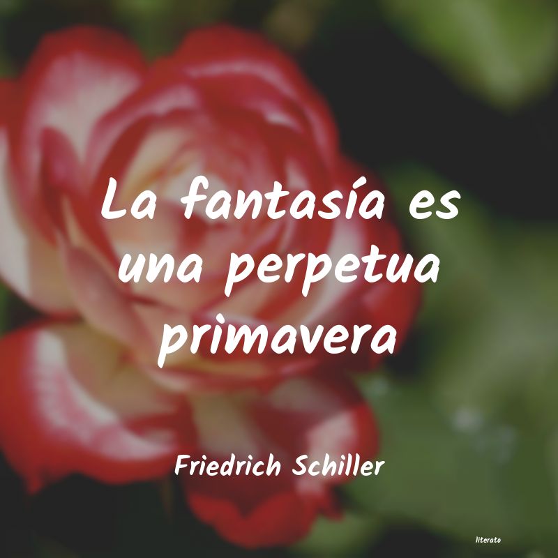frases de Friedrich Schiller