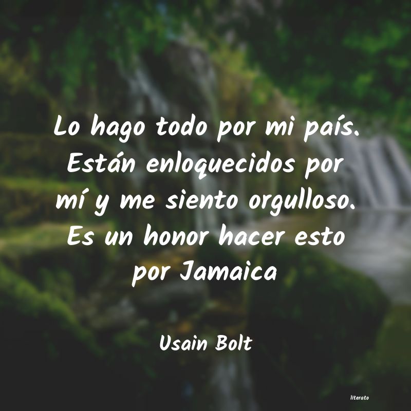 Frases de Usain Bolt