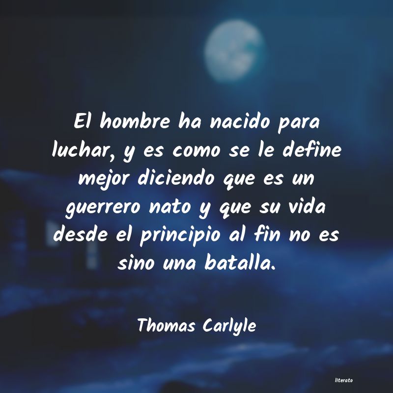 Frases de Thomas Carlyle