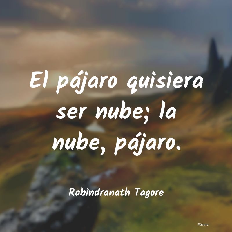 Frases de Rabindranath Tagore