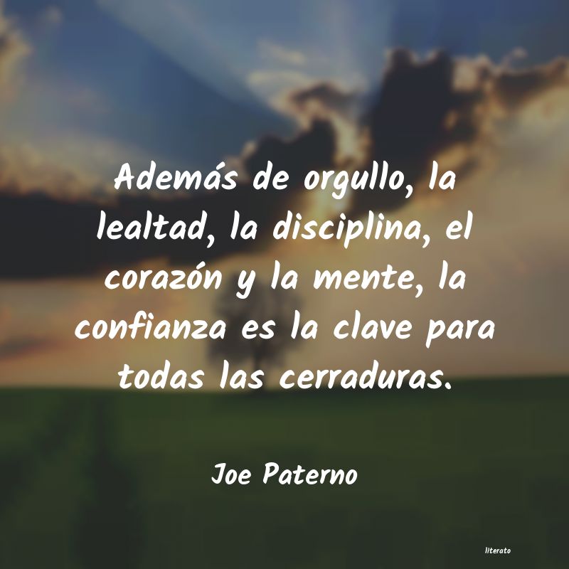 Frases de Joe Paterno