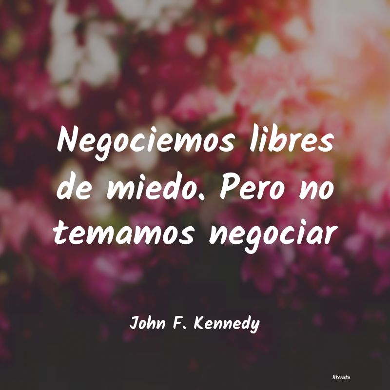 Frases de John F. Kennedy