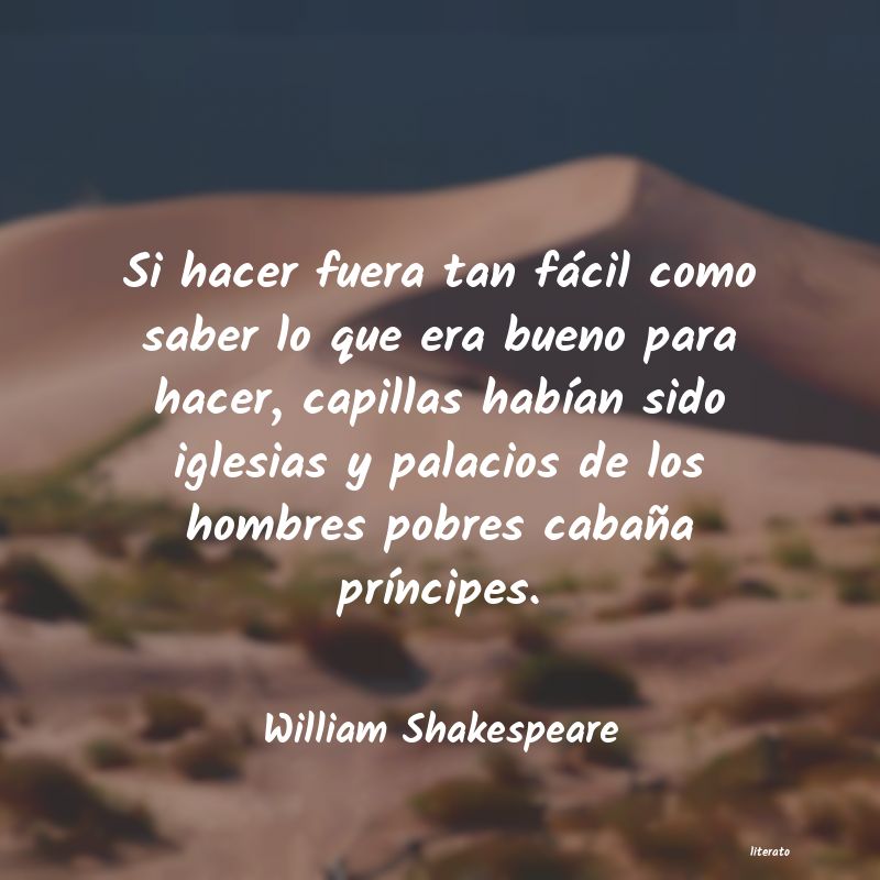 Frases de William Shakespeare