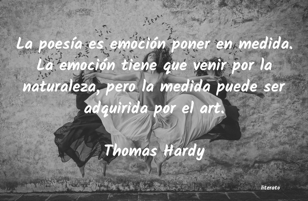 Frases de Thomas Hardy