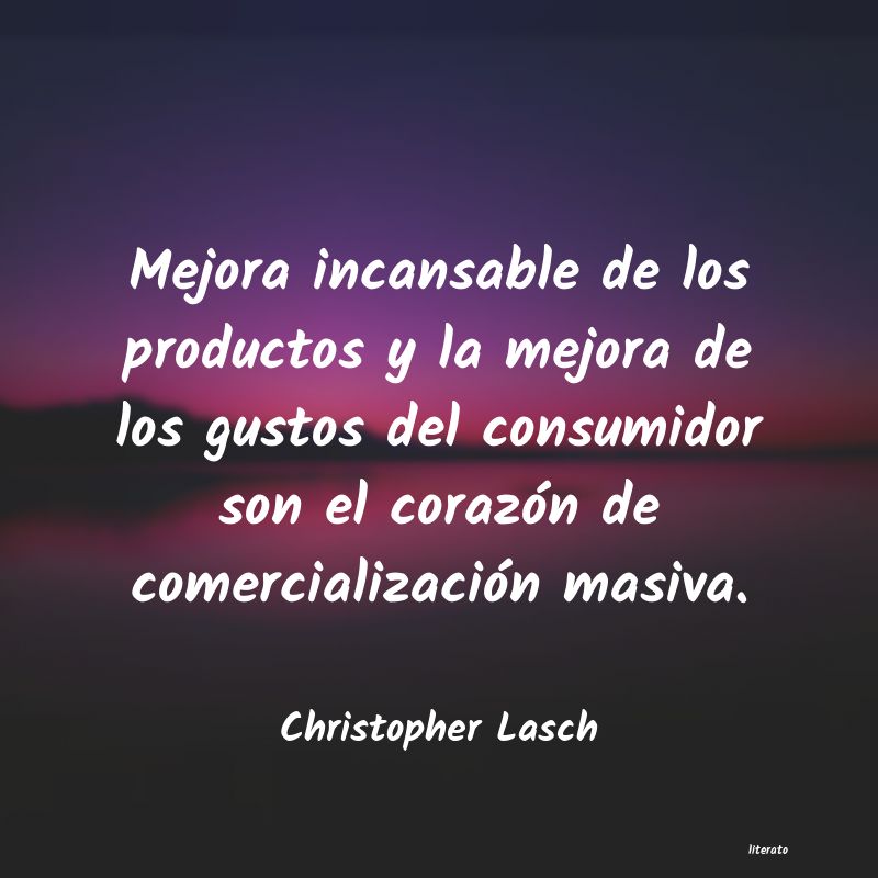 frases de Christopher Lasch