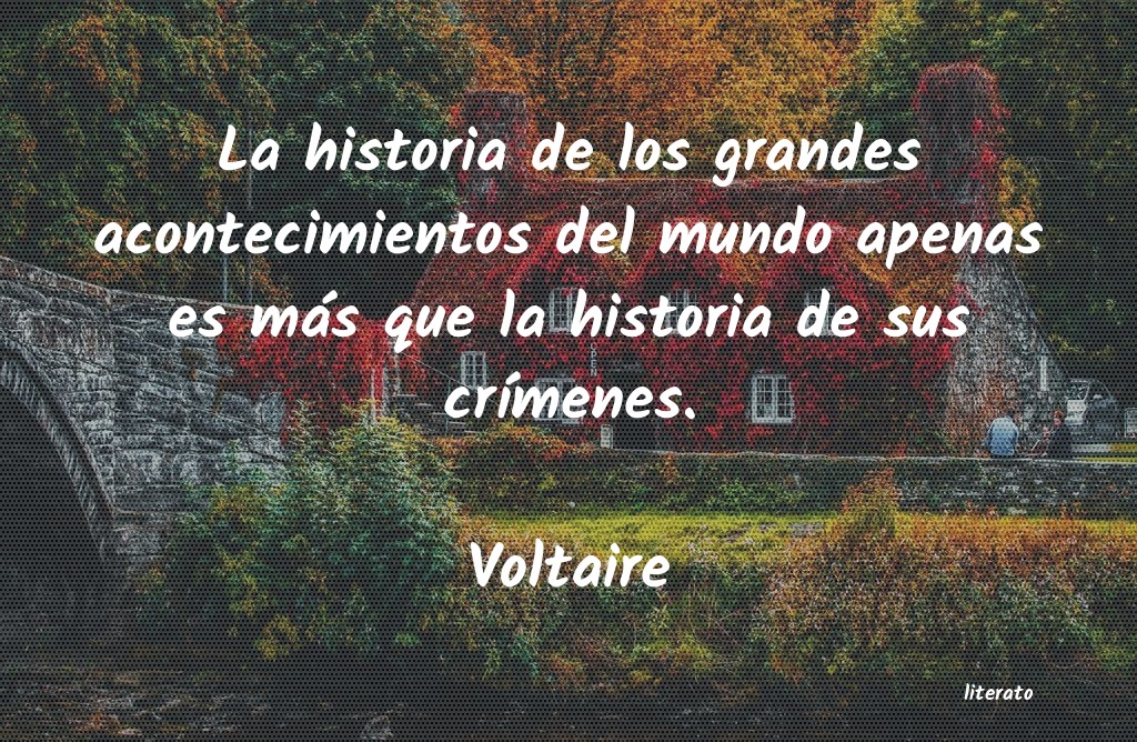 Frases de Voltaire