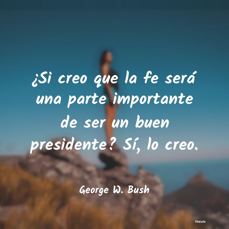 Frases de George W. Bush