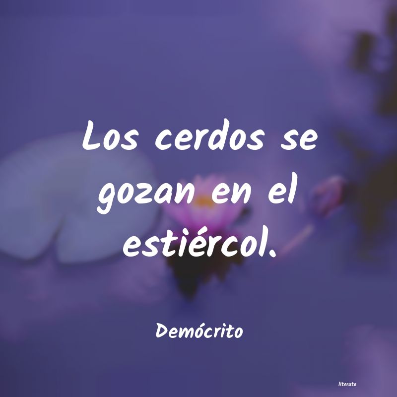 frases de Demócrito