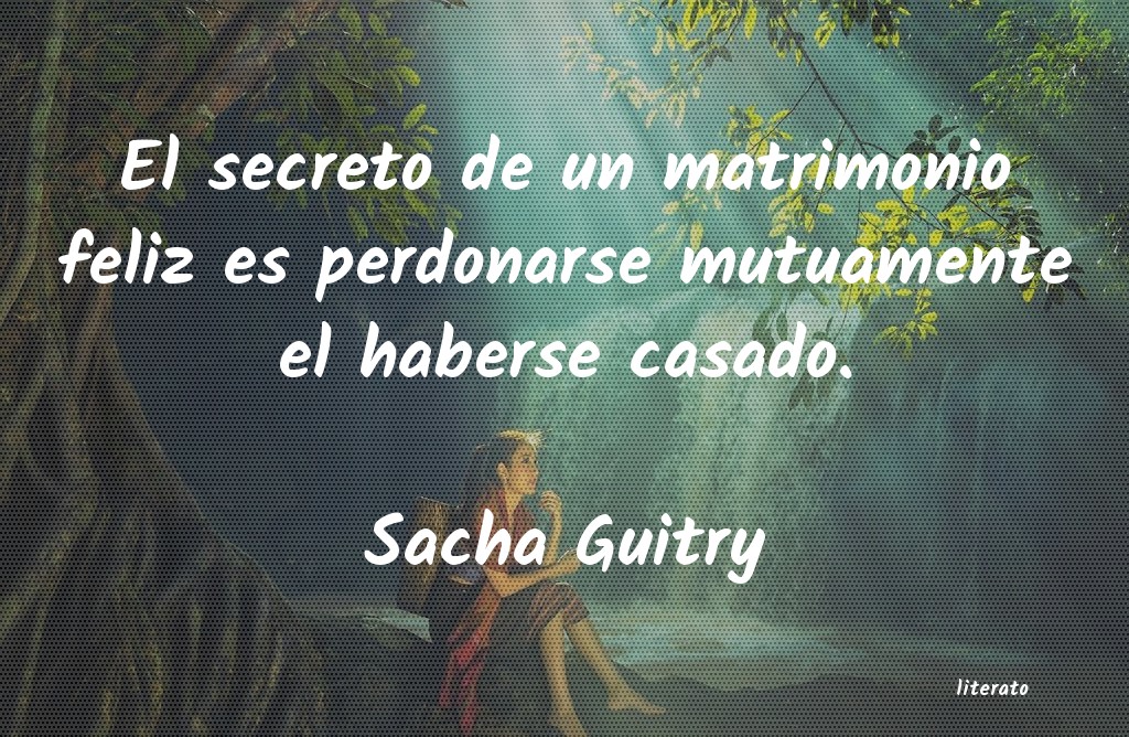 Frases de Sacha Guitry