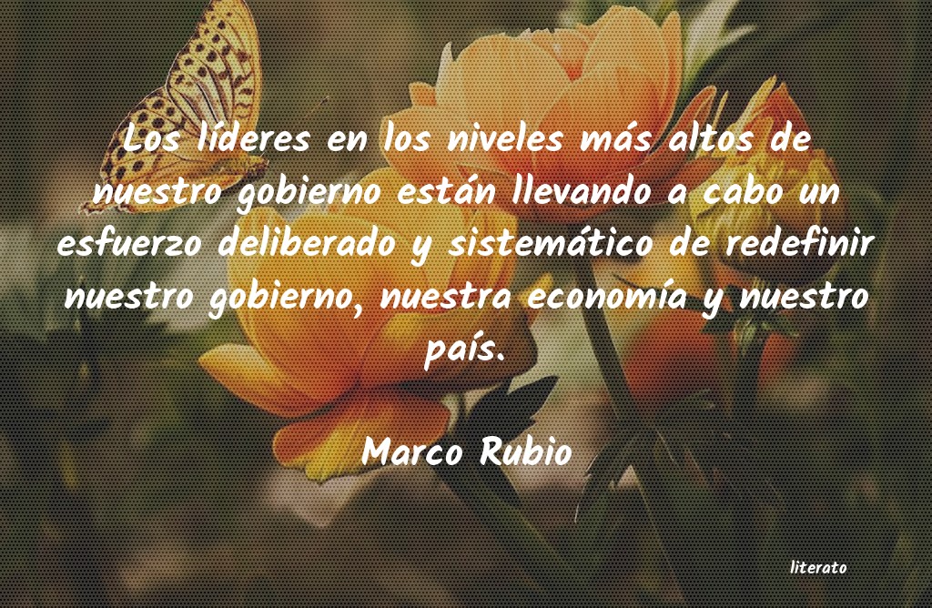 Frases de Marco Rubio