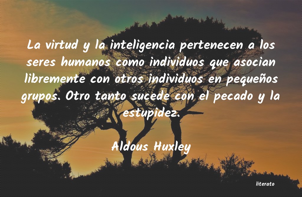 frases de Aldous Huxley
